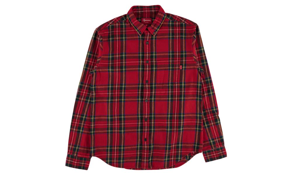 supreme tartan flannel