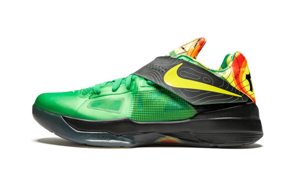 Nike Leather Zoom Kd 4 'weatherman' Shoes Size 10.5 in