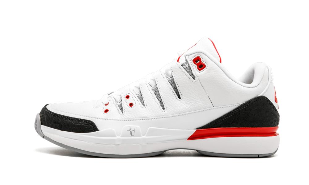 Nike Leather Zoom Vapor Rf X Aj3 'fire Red' Shoes - Size 11 in White ...