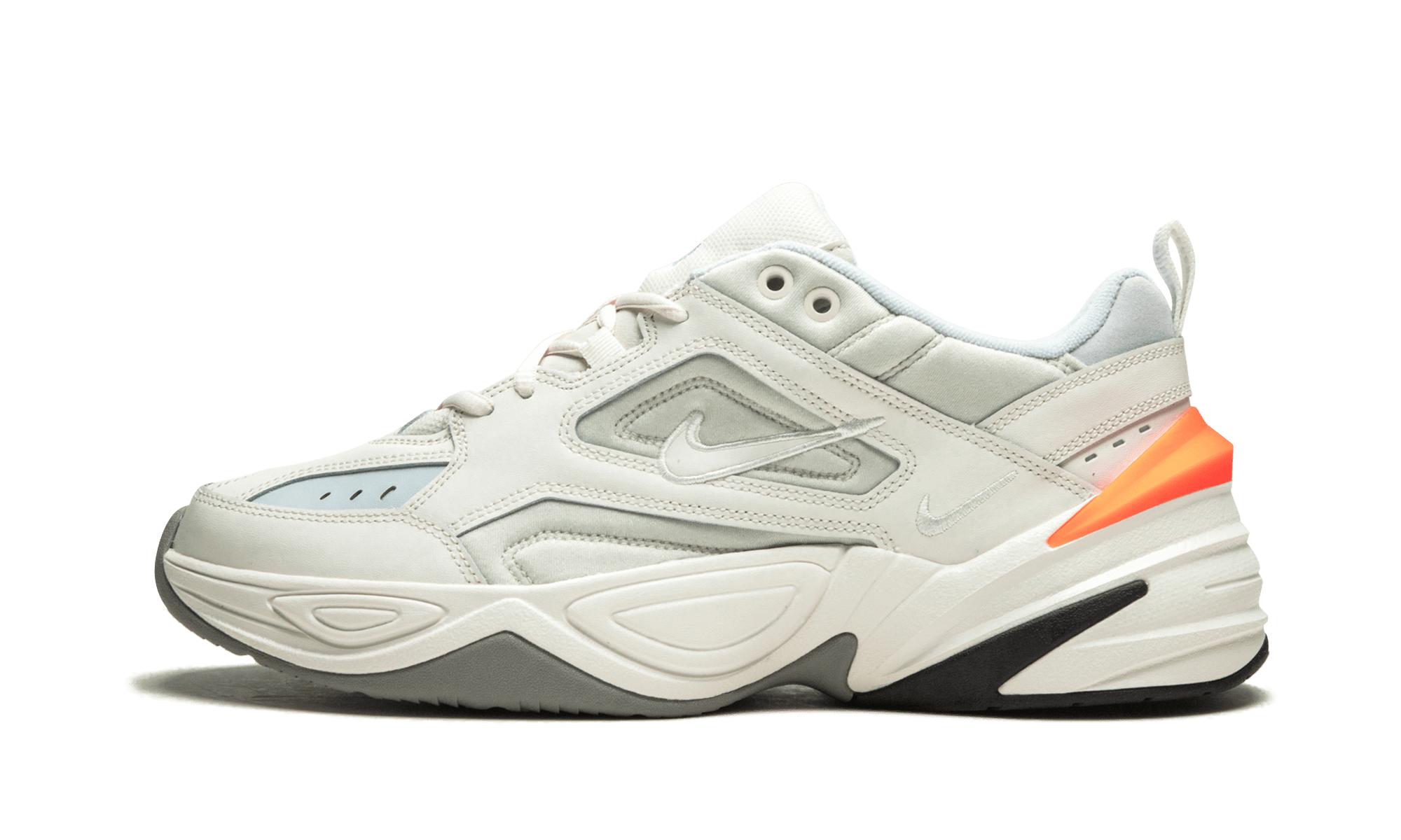 nike m2k tekno leather and neoprene sneakers