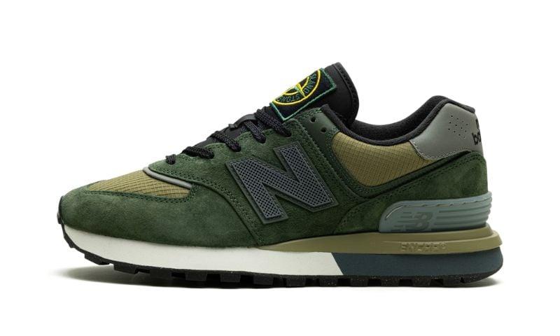Steel Blue Stone Island X New Balance New Balance 574 Legacy