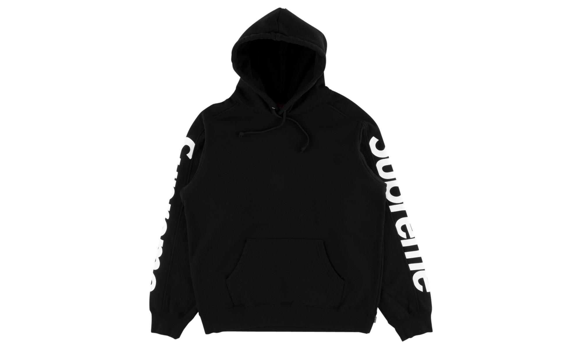 Supreme Sideline Hooded Sweatshirt in Black for Men - Lyst