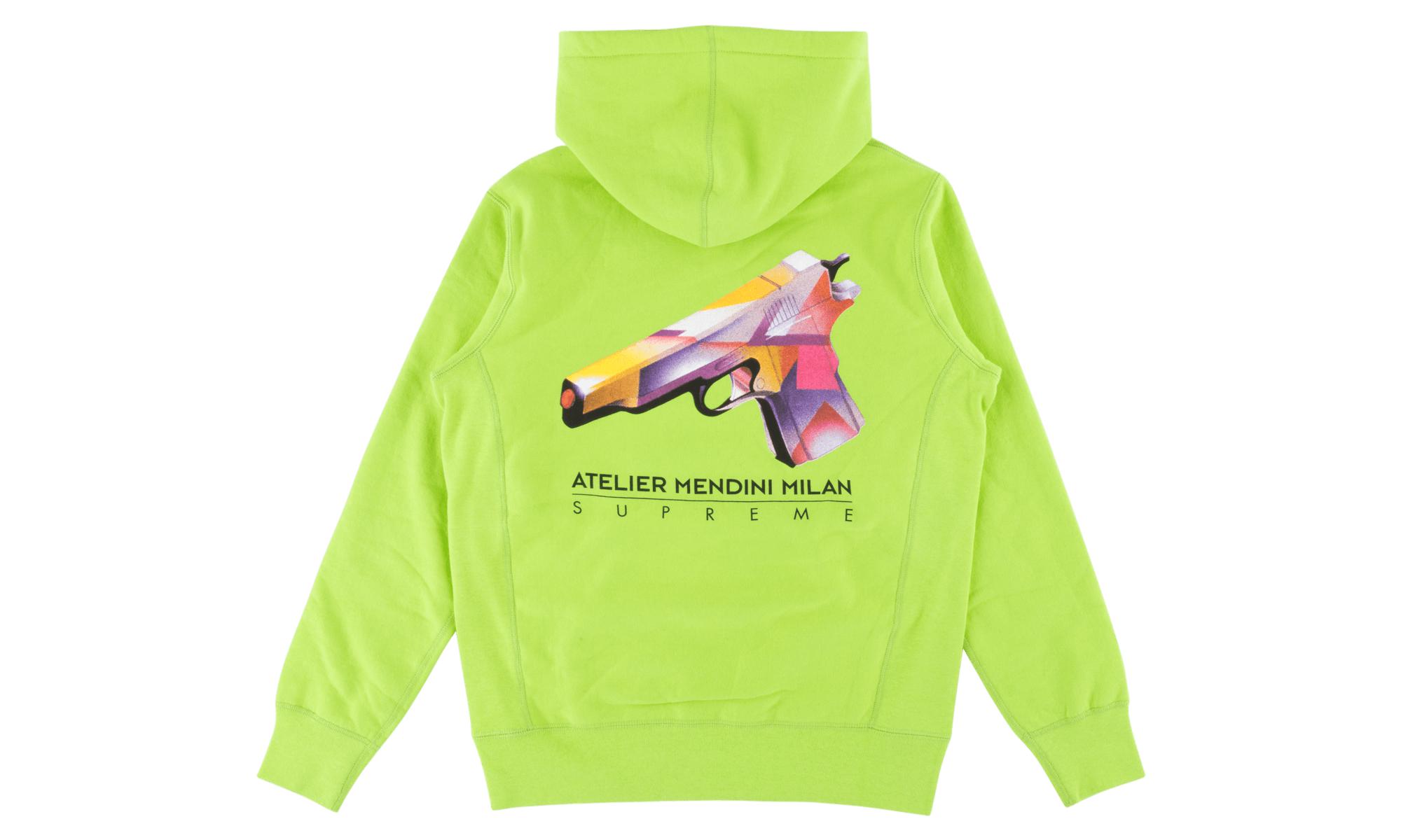 supreme gun hoodie
