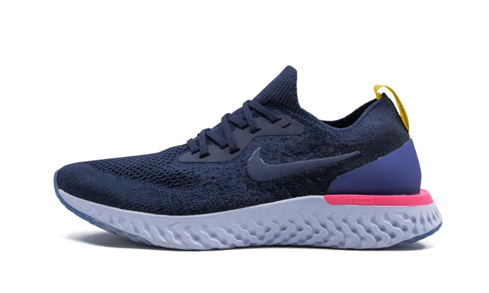 nike epic react flyknit womens navy