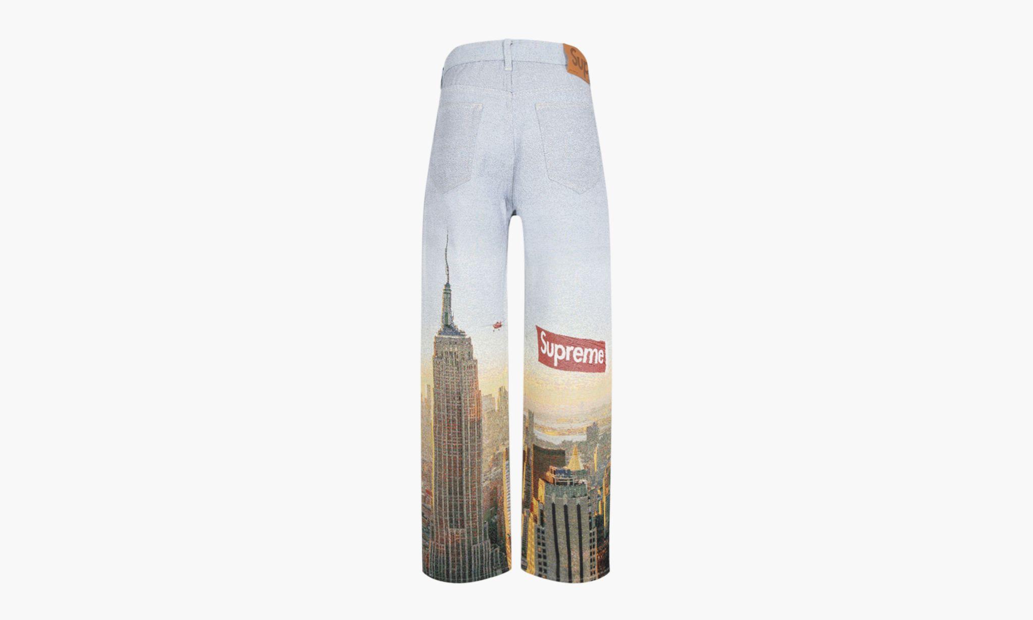 Supreme Aerial Tapestry Regular Jean 32 Supreme Jacquard Jeans 