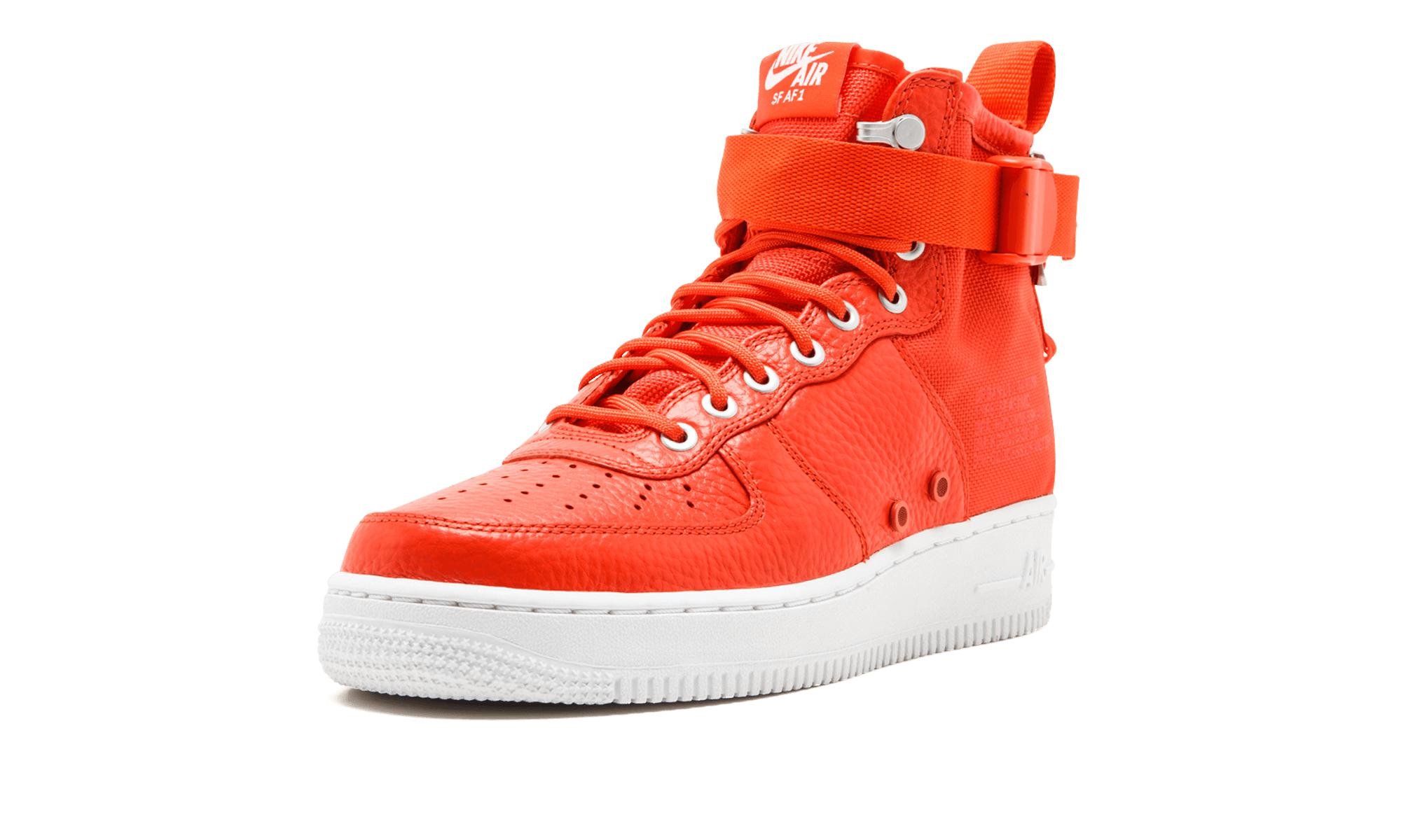 nike sf af1 mid orange