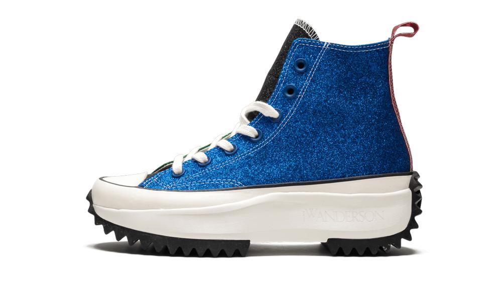 converse jw anderson run star hike glitter