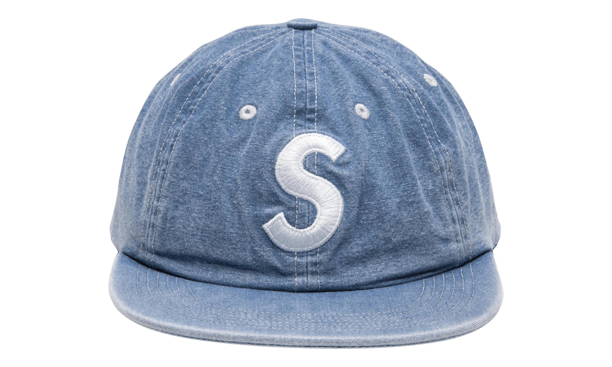 s logo supreme hat