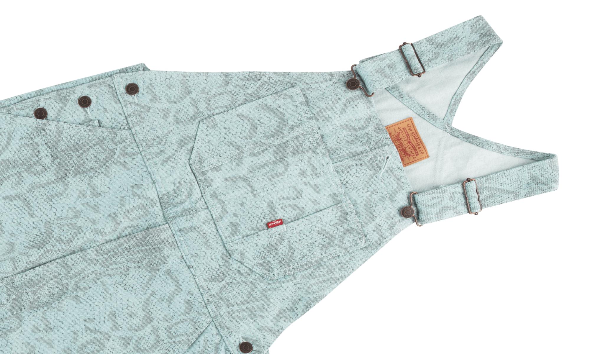 supreme levi's snakeskin overalls