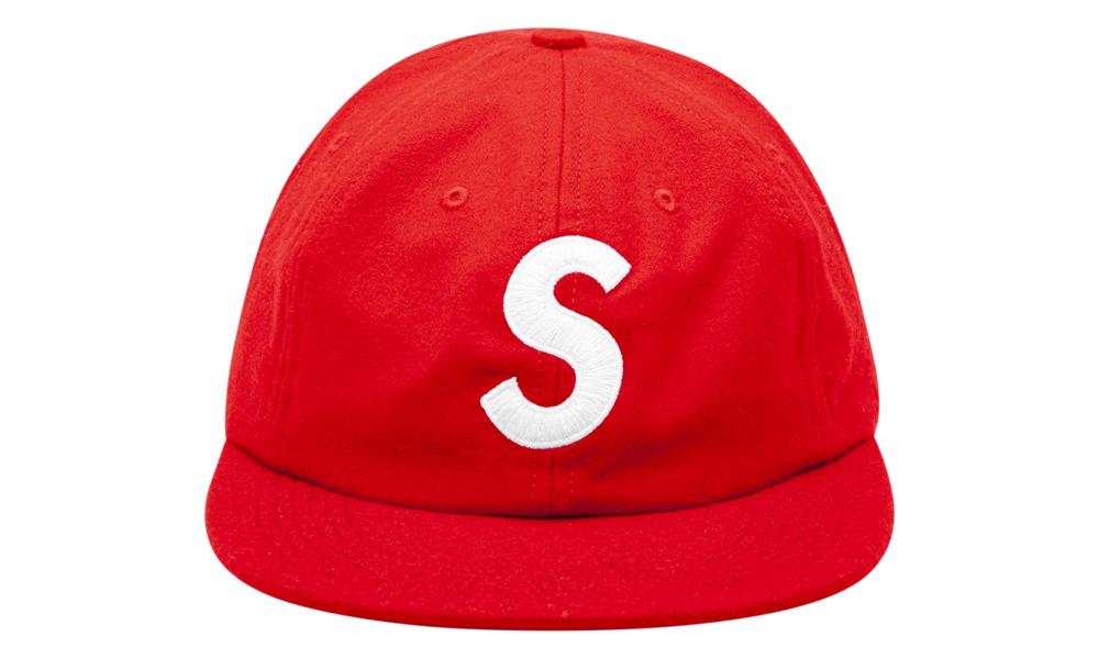 supreme cap s logo