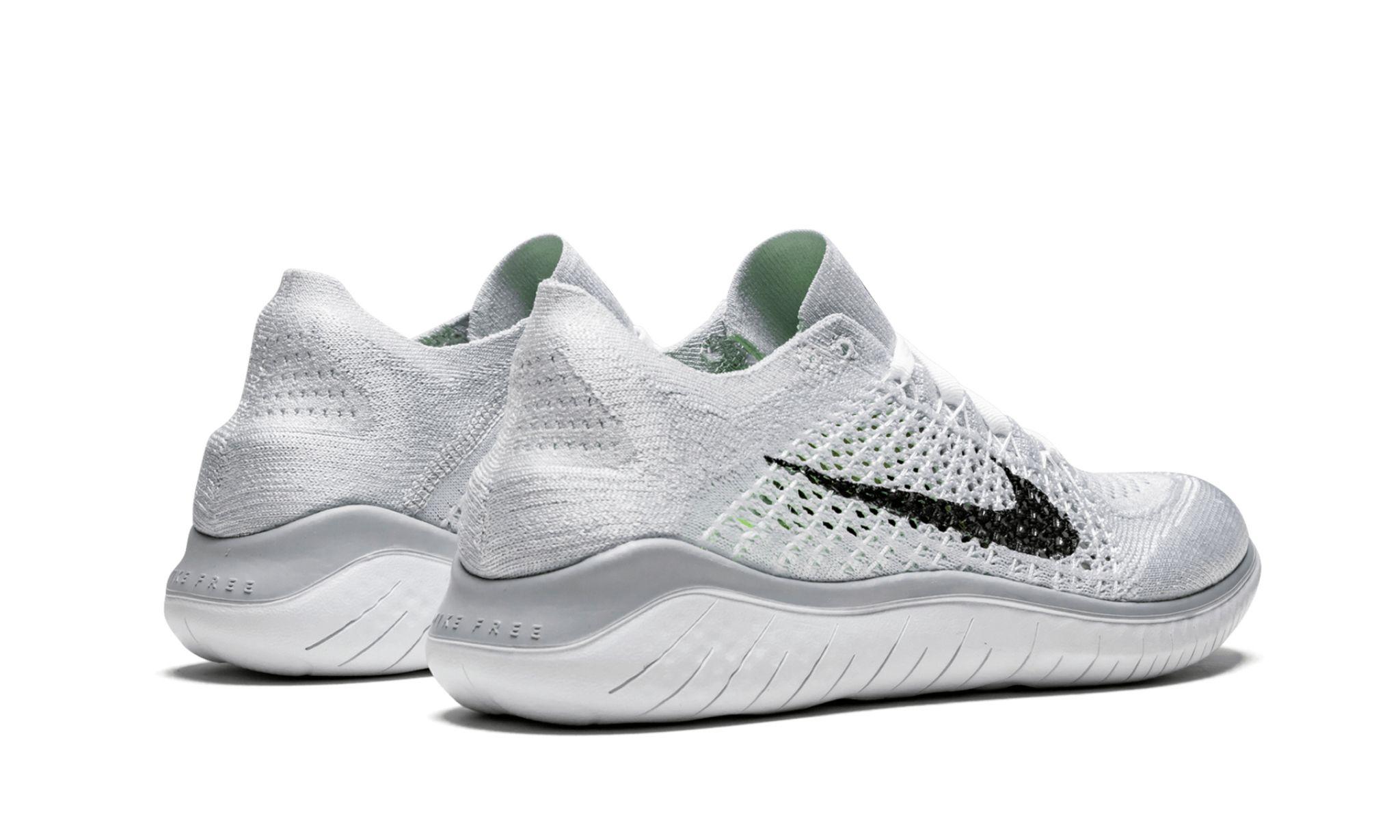 Free rn flyknit 2018 women's black and outlet white