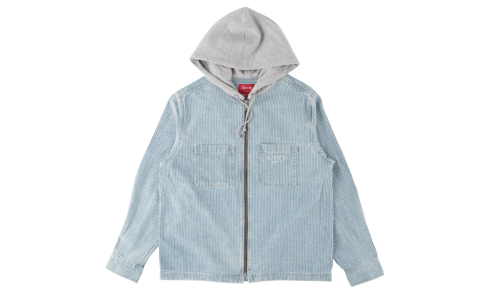 supreme zip up jacket