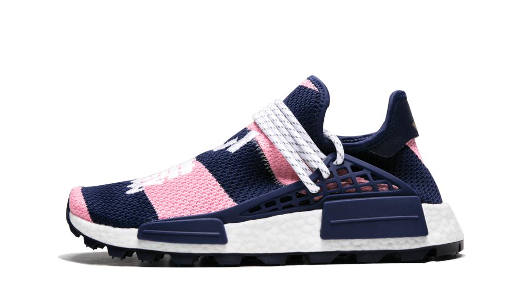 human race pink and blue