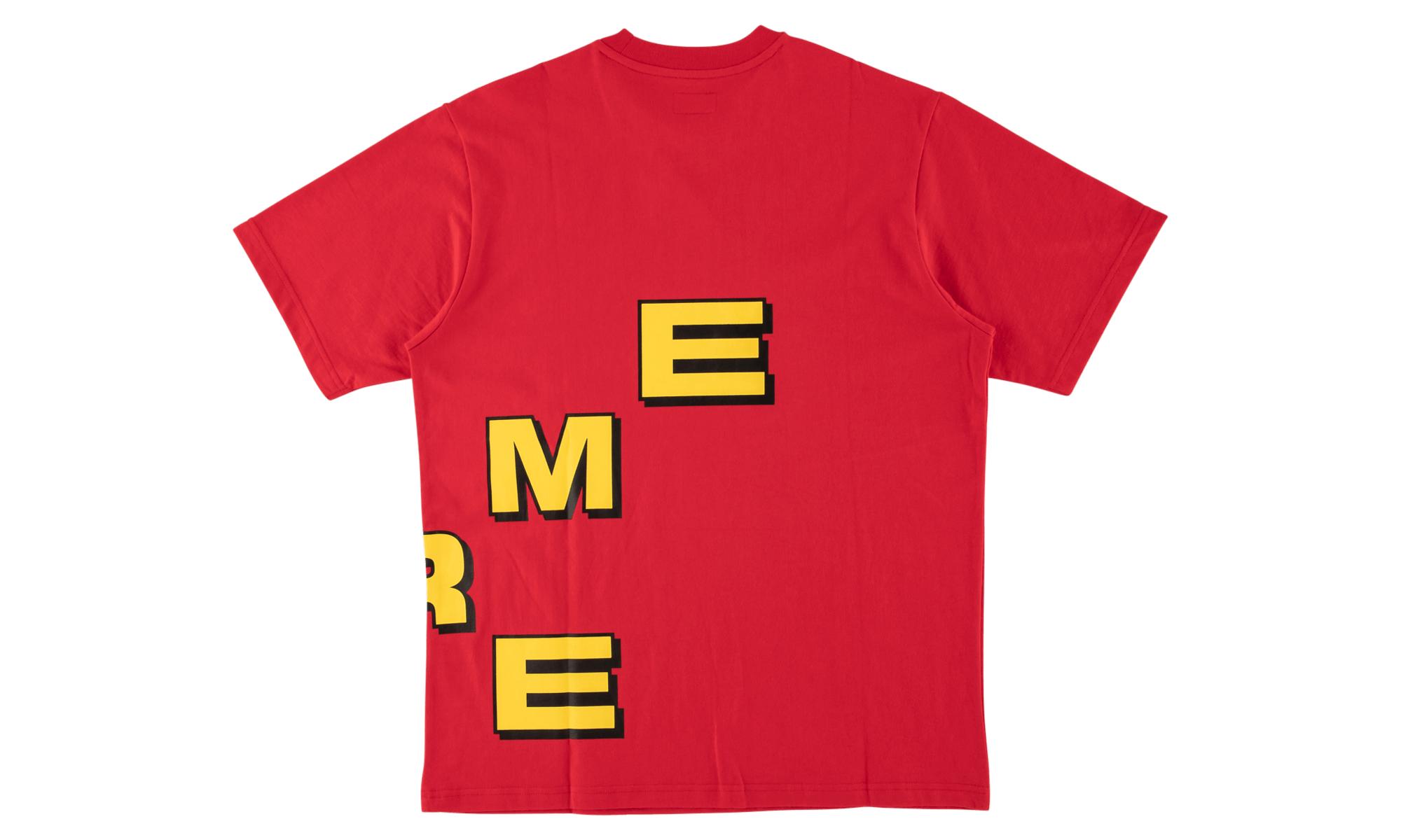 supreme stagger tee