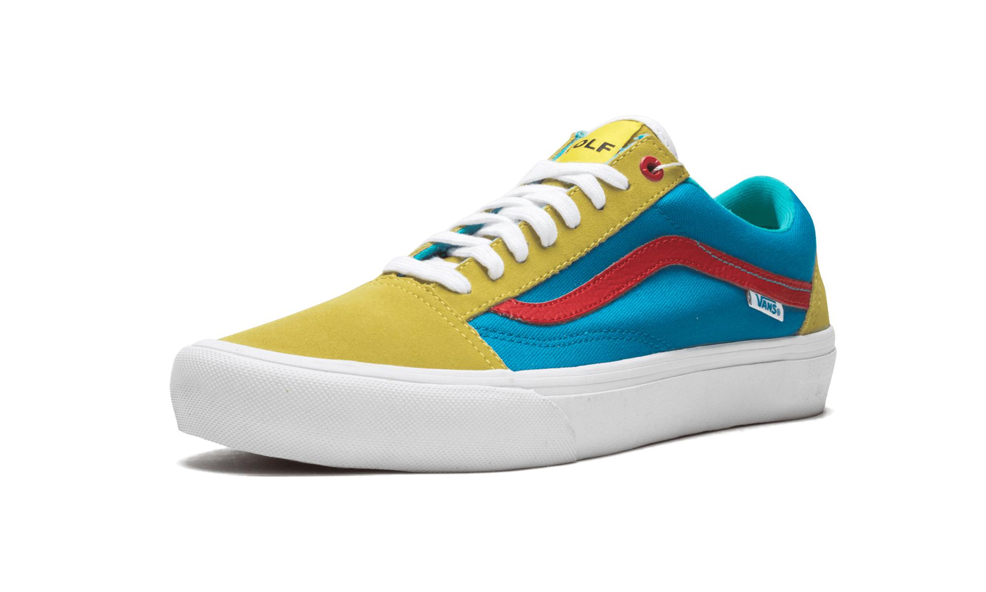 vans old skool pro yellow