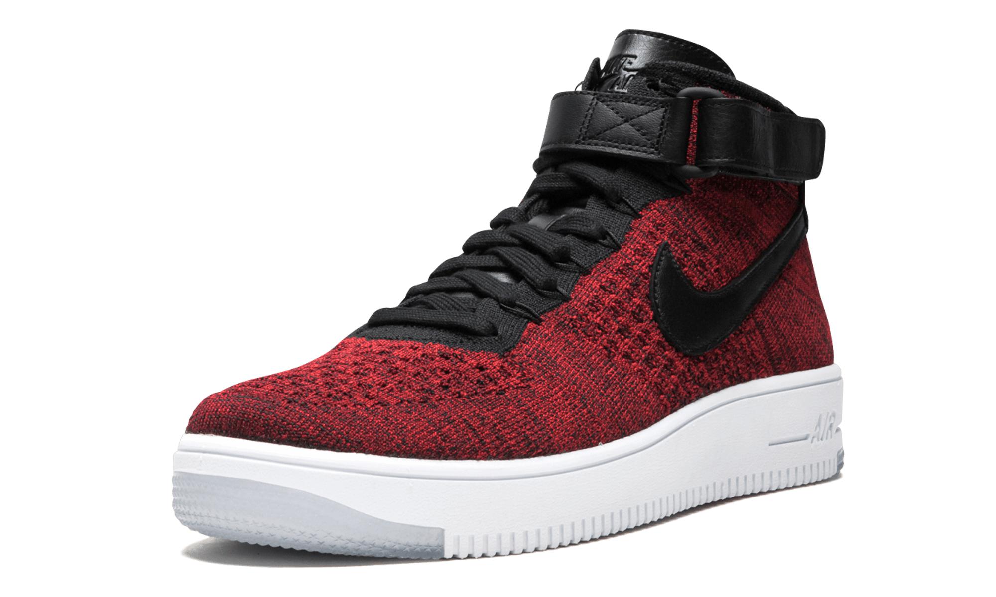 nike air force 1 ultra flyknit university red