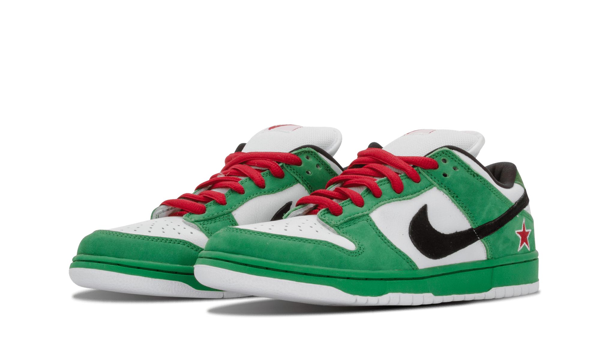 nike dunk low brown green