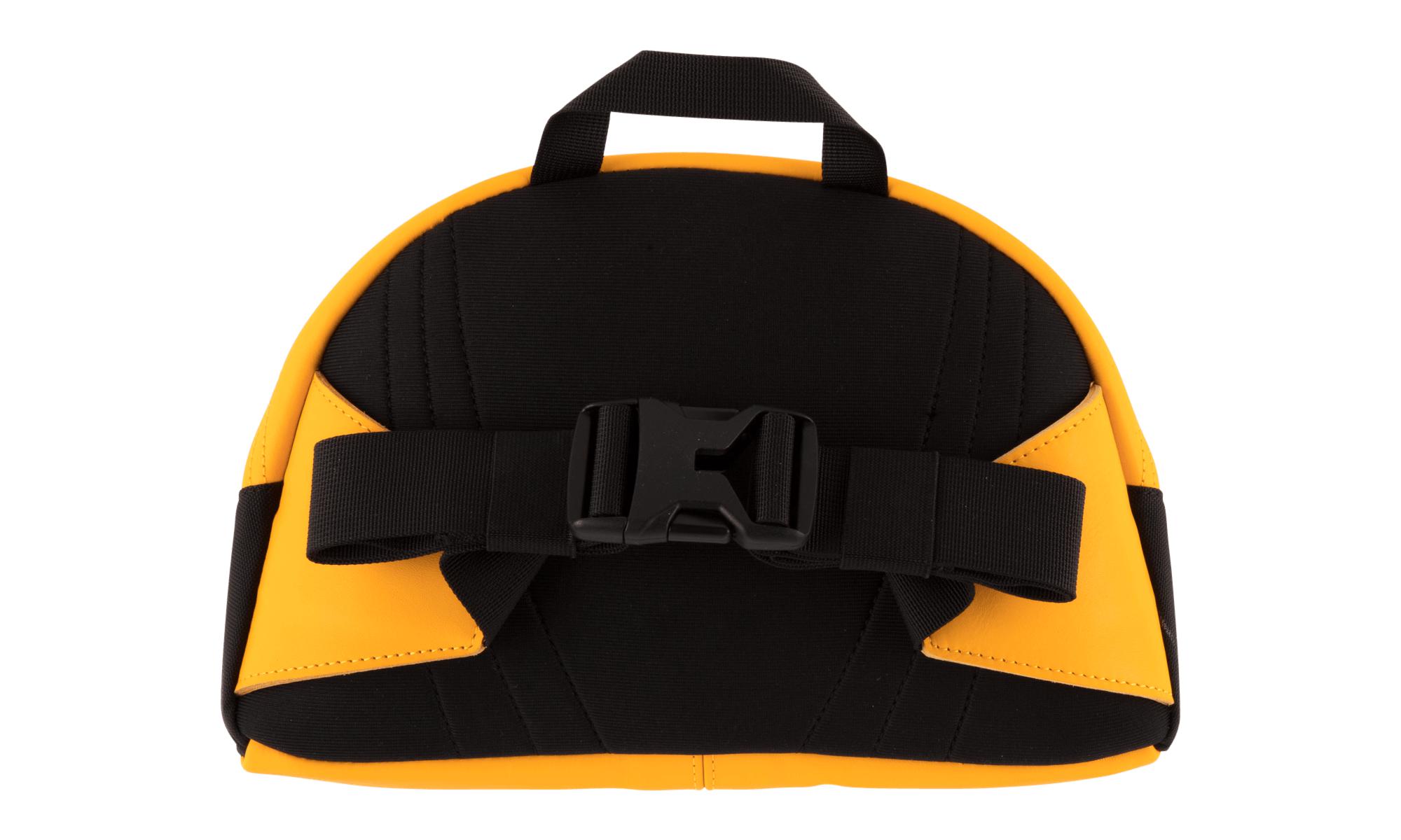 Supreme Tnf Leather Roo Waistbag in Yellow for Men - Lyst
