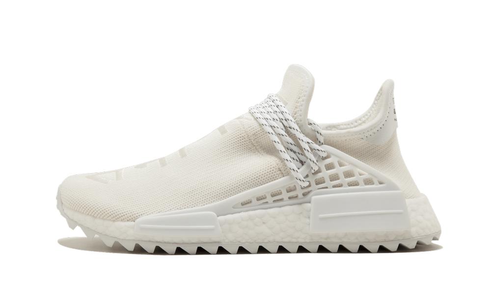 all white human race shoes