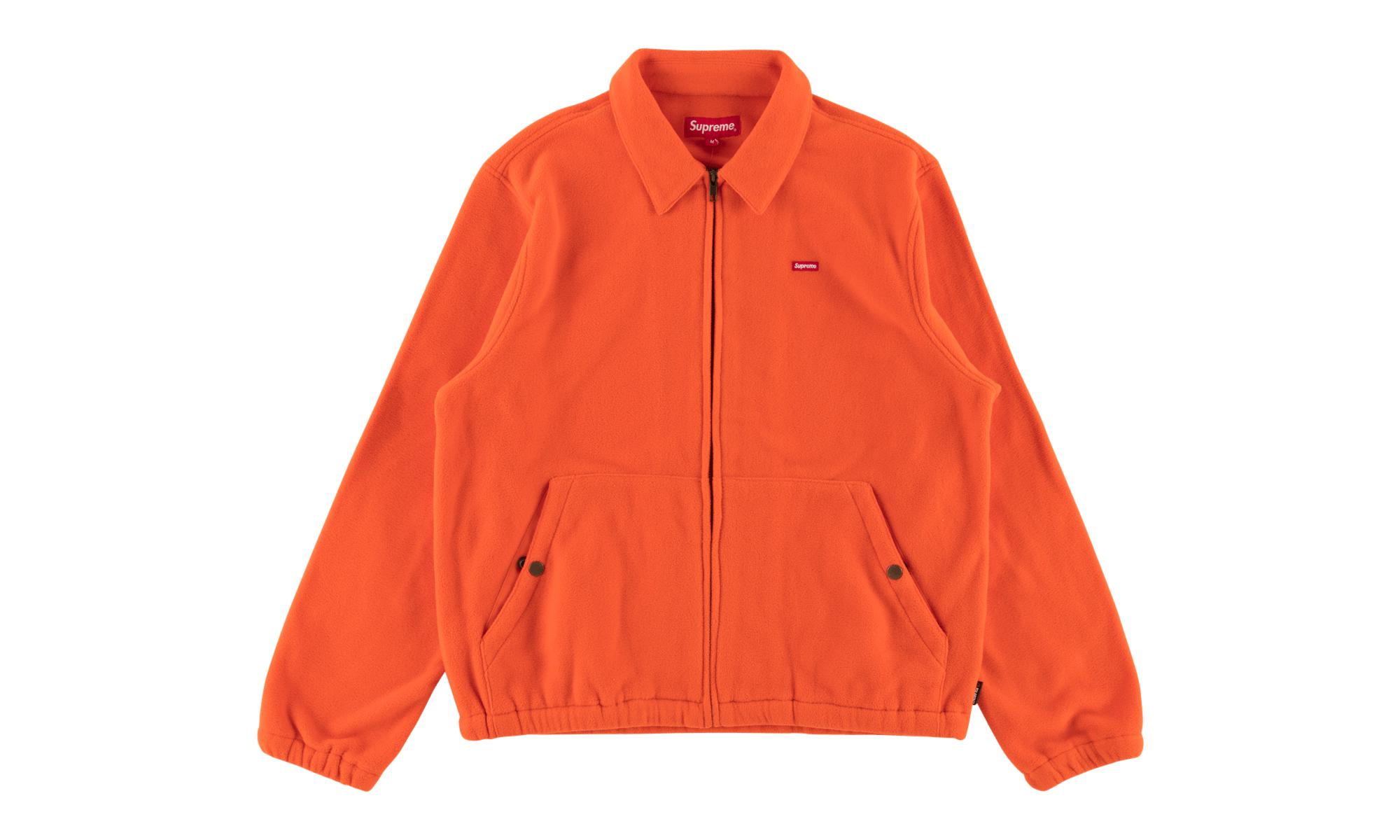supreme polartec harrington jacket