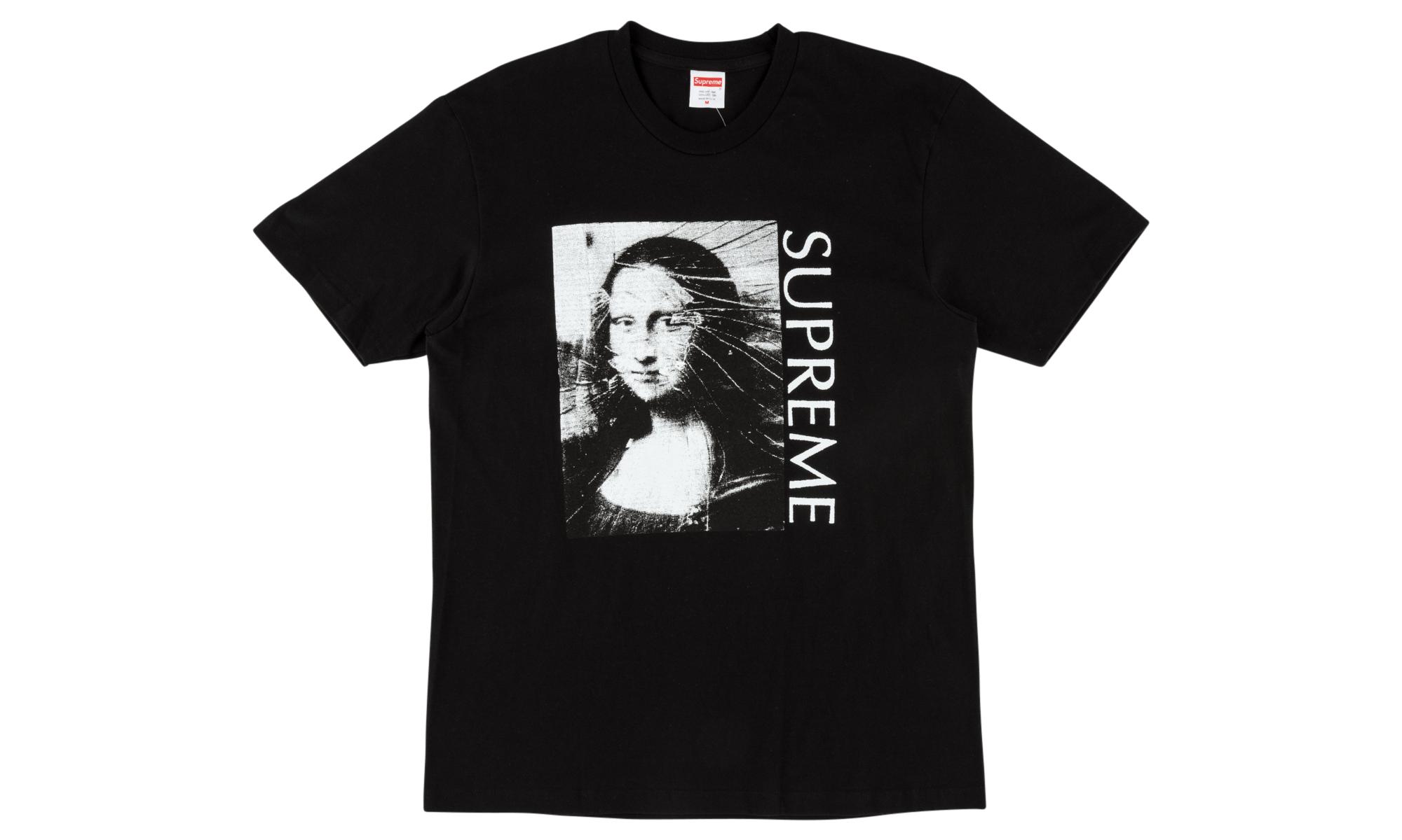 supreme t shirt mona lisa