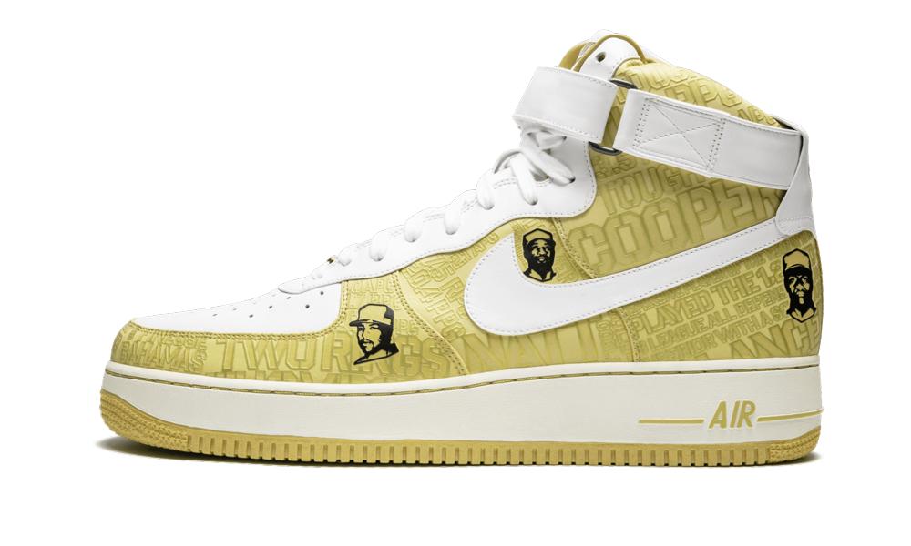 Nike Air Force 1 Lux Hi '07 (plyrs) Shoes - Size 9 in Gold (Metallic) for Men - Save 21% - Lyst