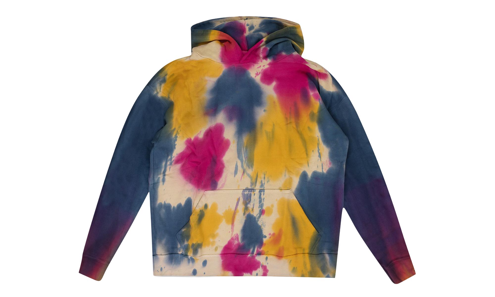Rhude Tie Dye Pullover Hoodie Rhd Mhds 1941 Mul