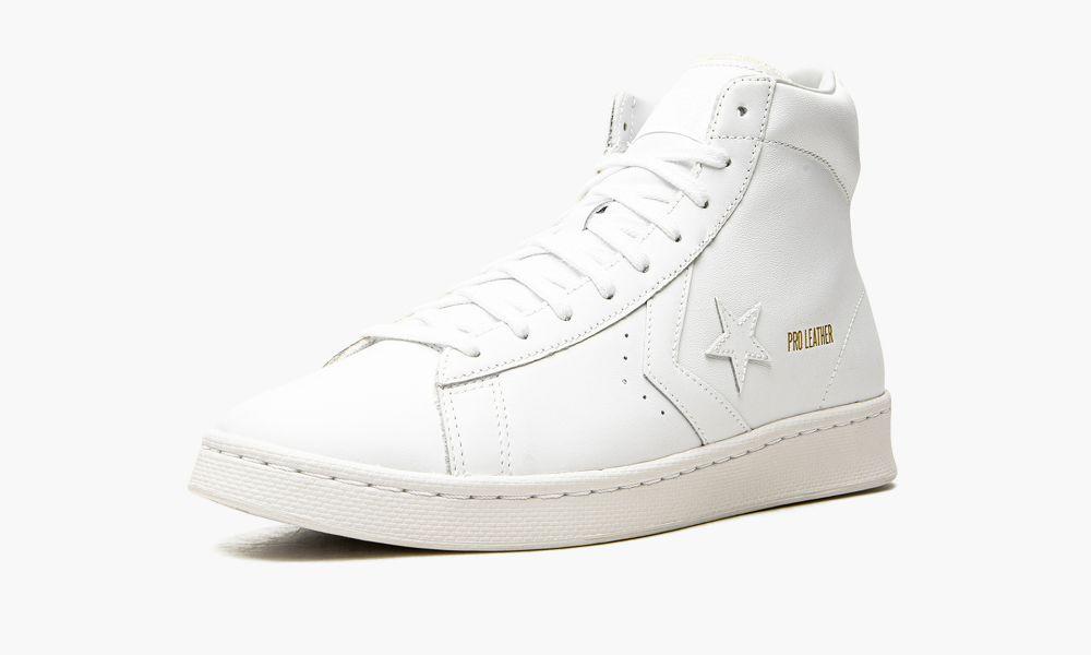 converse pro leather triple white