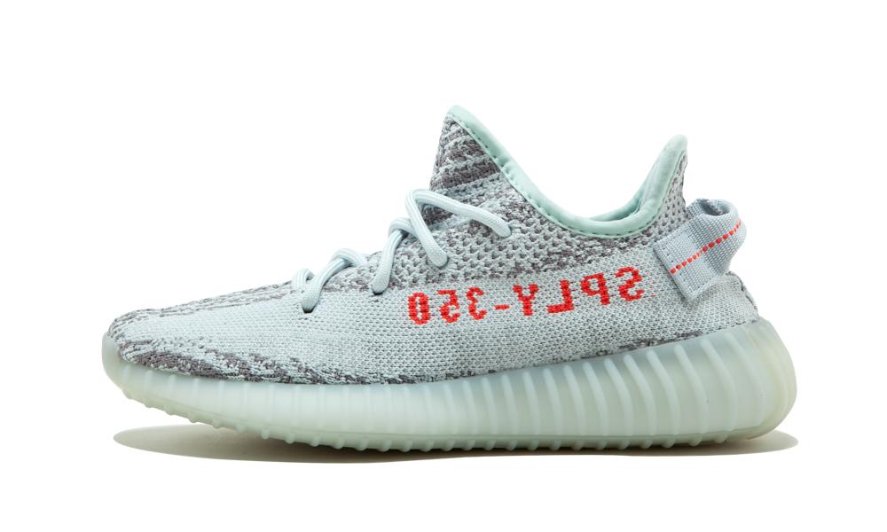 yeezy shoes blue tint