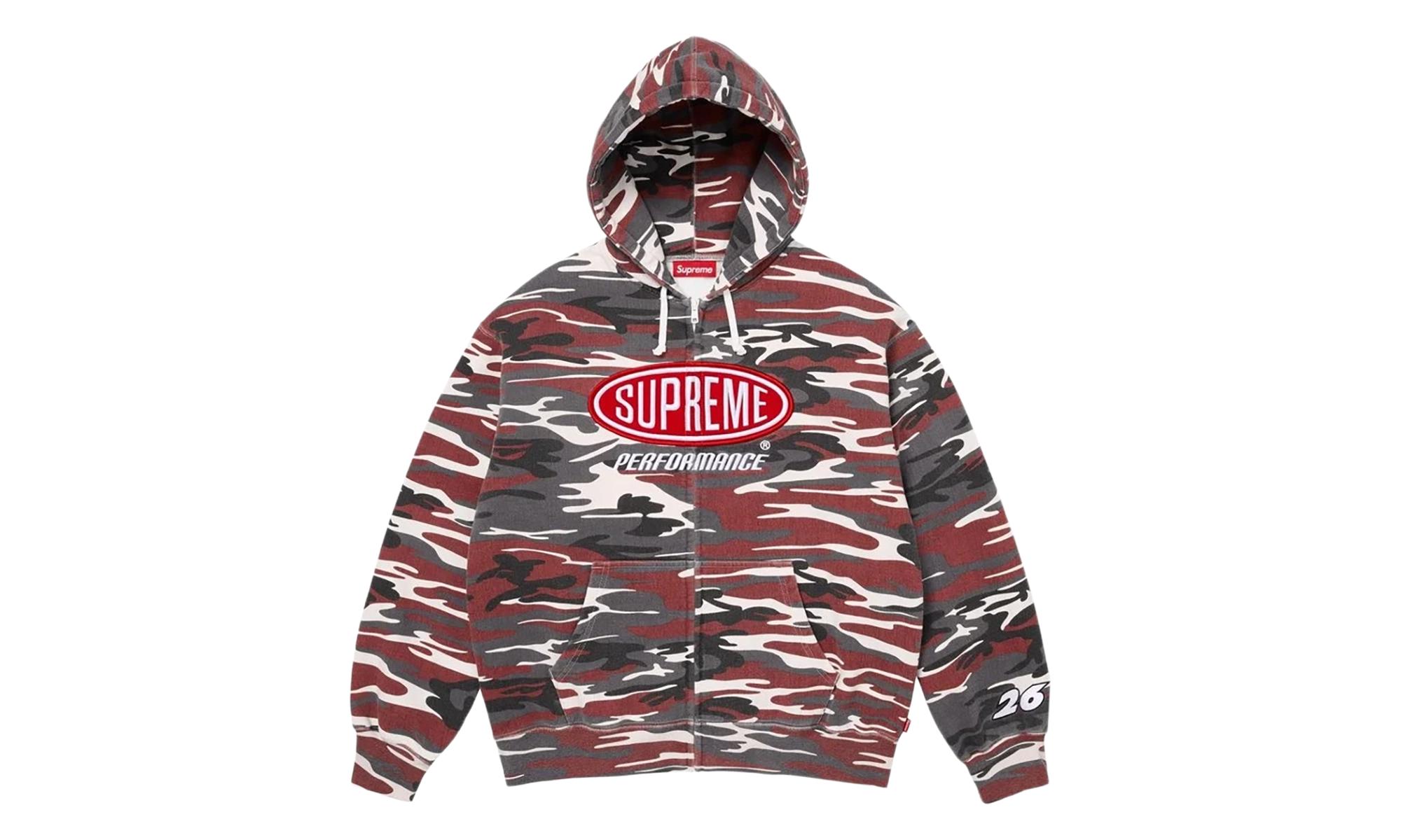 Supreme Performance Zip Up Hoodie 