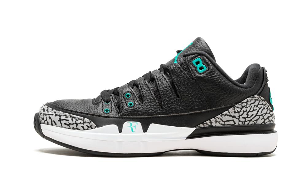 Nike Zoom Vapor Rf X Aj3 Shoes Size 8 in Black/White