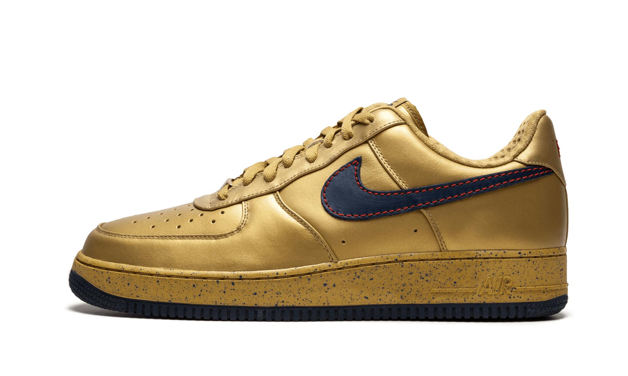 nike Metallic Gold Air Force 1 Low Premium