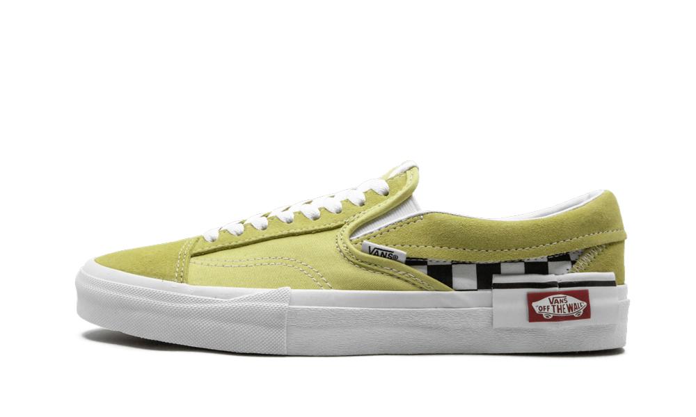 size 4 white slip on vans