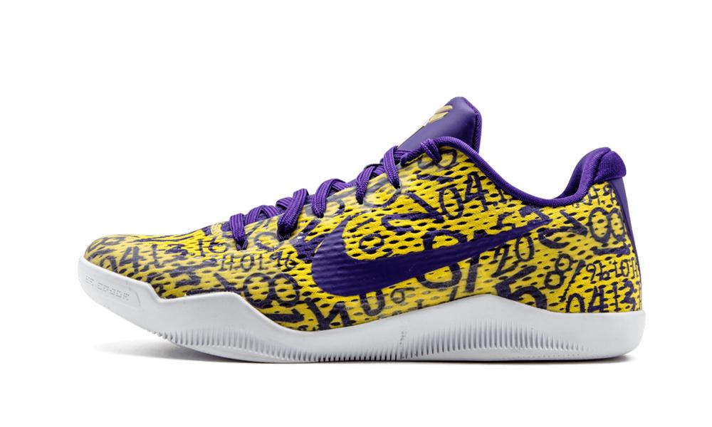 Nike Kobe 11 Low Id Shoes - Size 12 in Yellow for Men - Lyst