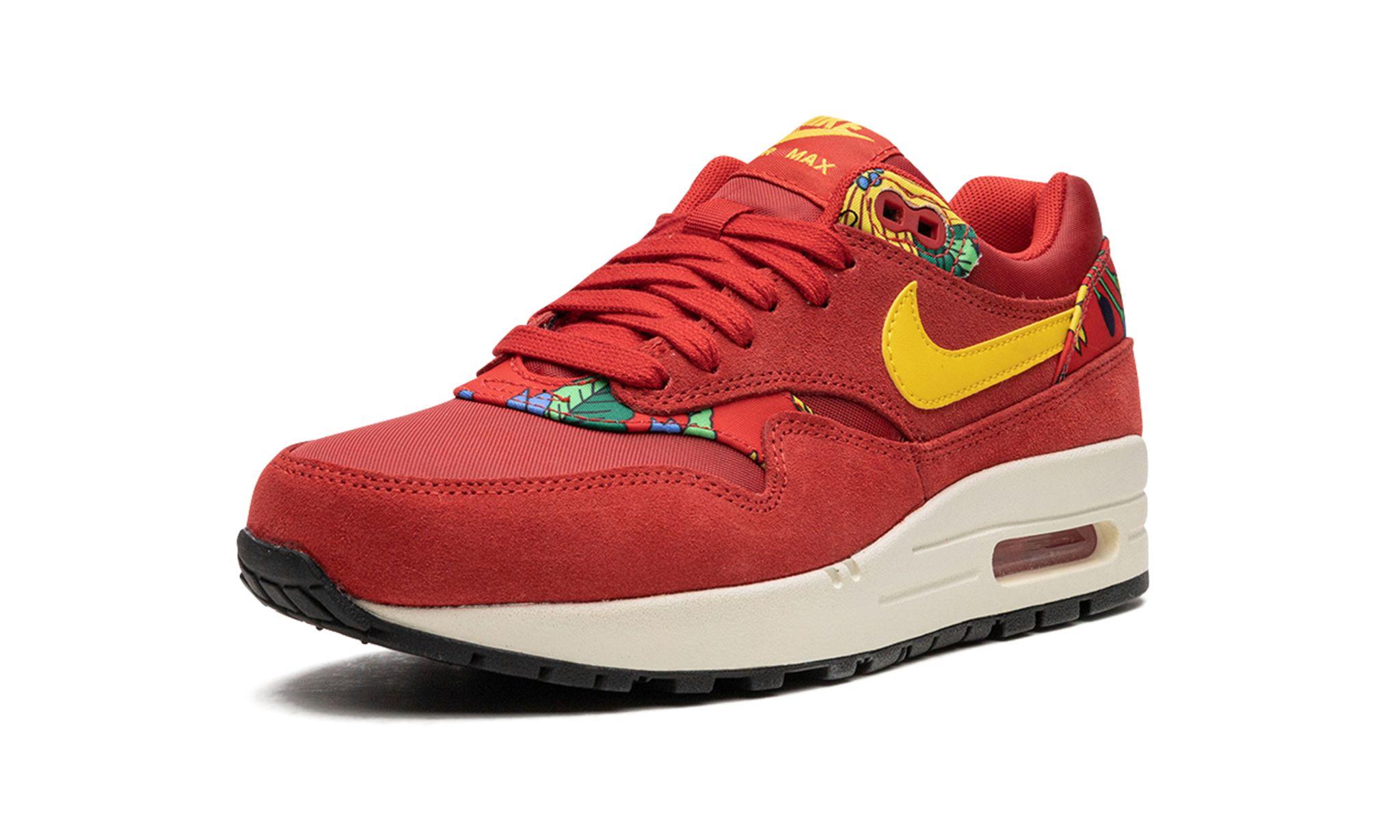 Nike Air Max 1 Print "aloha Pack" Shoes in Red | Lyst UK