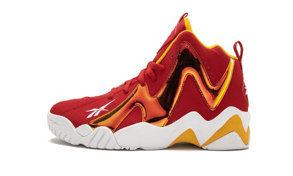 all red reebok