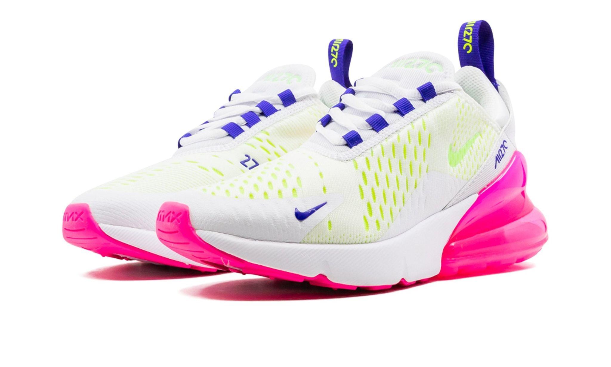 Nike 27 white volt top