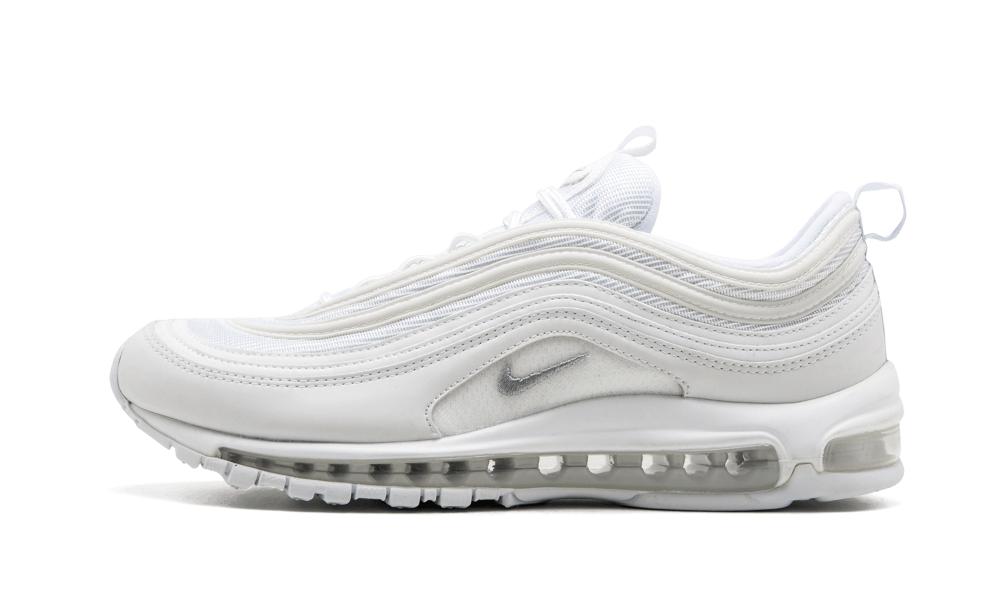 nike air max 97 triple white mens