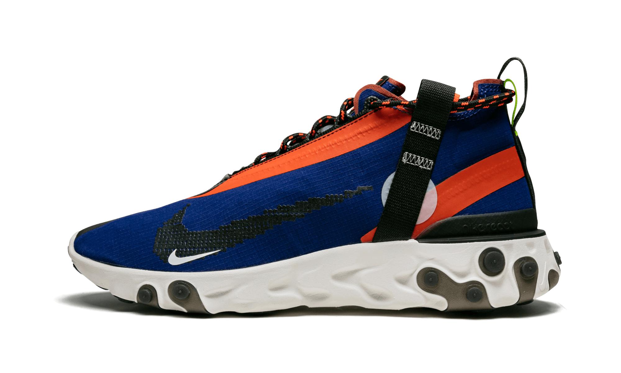 react runner mid wr ispa ripstop sneakers