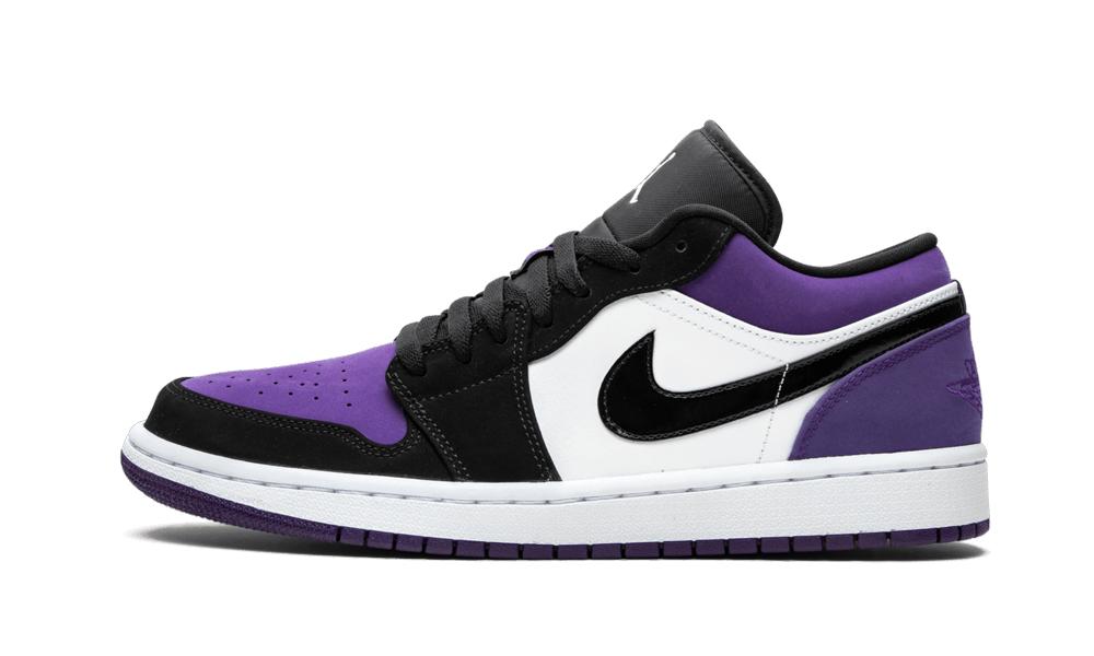 nike black purple shoes
