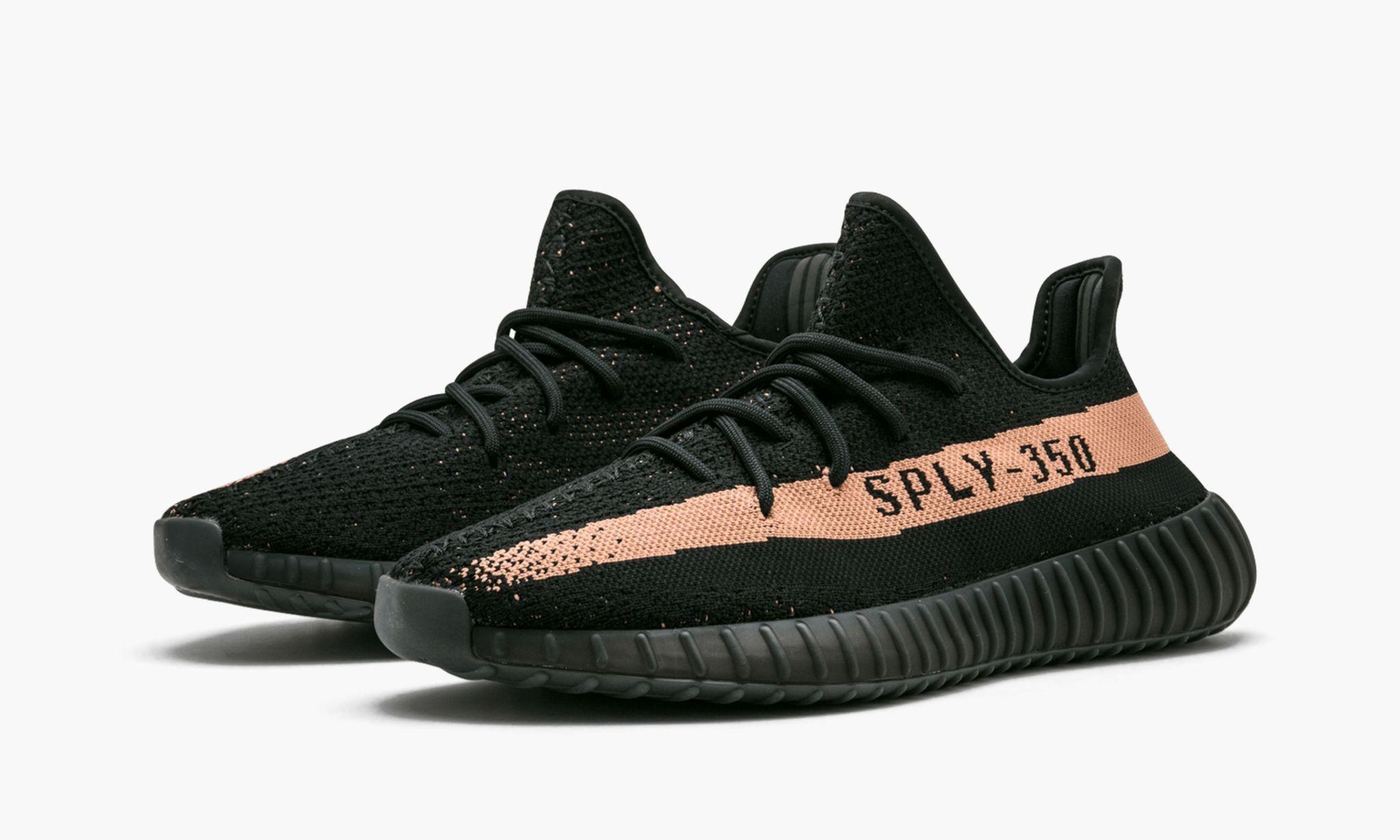 Yeezy Boost 350 V2 "copper" Shoes in Black | Lyst