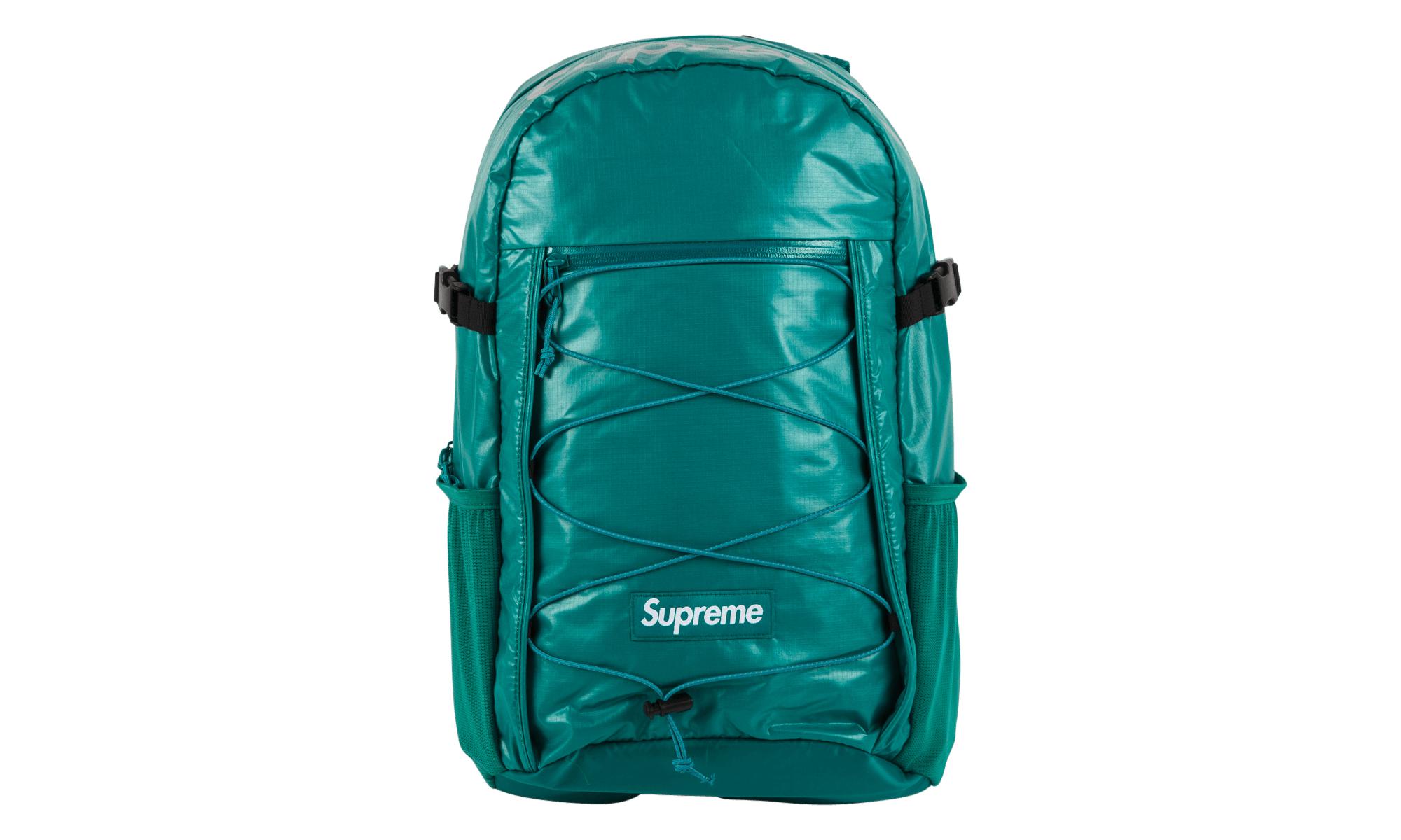 green supreme backpack