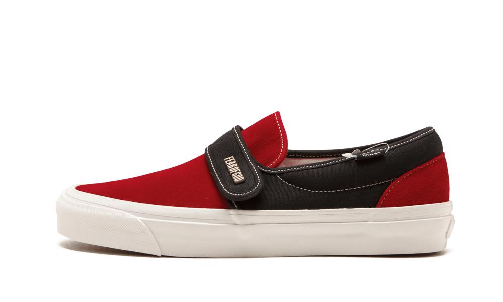 Vans Slip-on 47 'fear Of God' Shoes in Red/Black (Red) for Men | Lyst