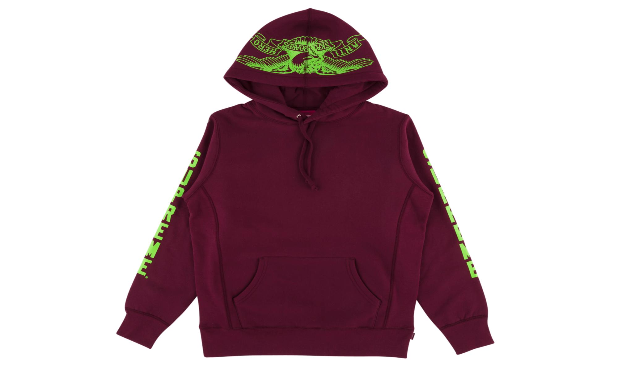 supreme anti hero hoodie