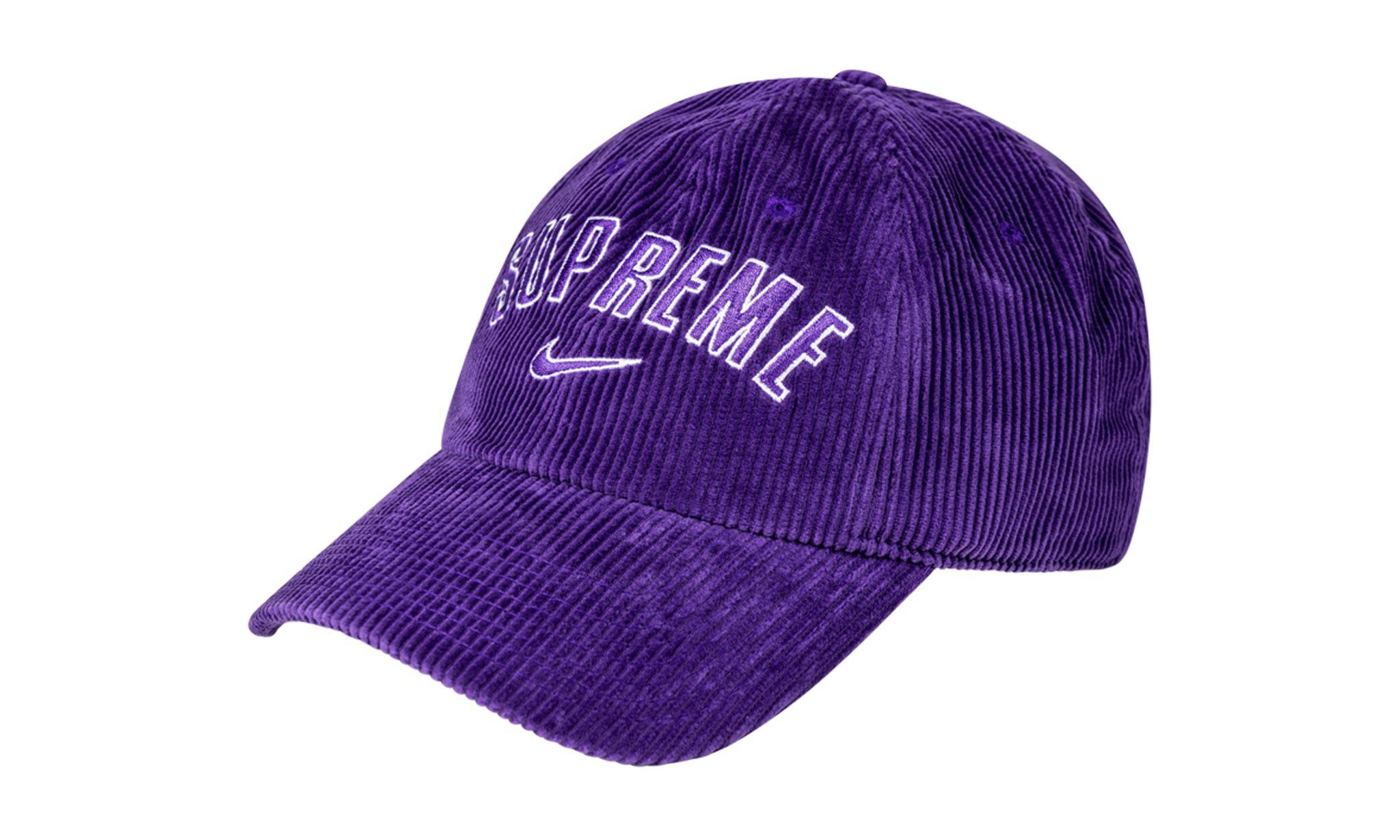 Supreme Nike Arc Corduroy 6-Panel Purple