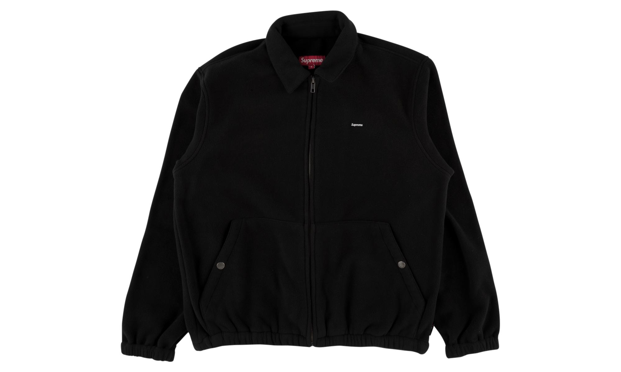 supreme polartec harrington jacket pink