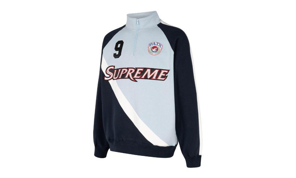 Supreme 20SS TRACK HALF ZIP PULLOVER 　L Supreme Track Half Zip Pullover (SS20) - $138