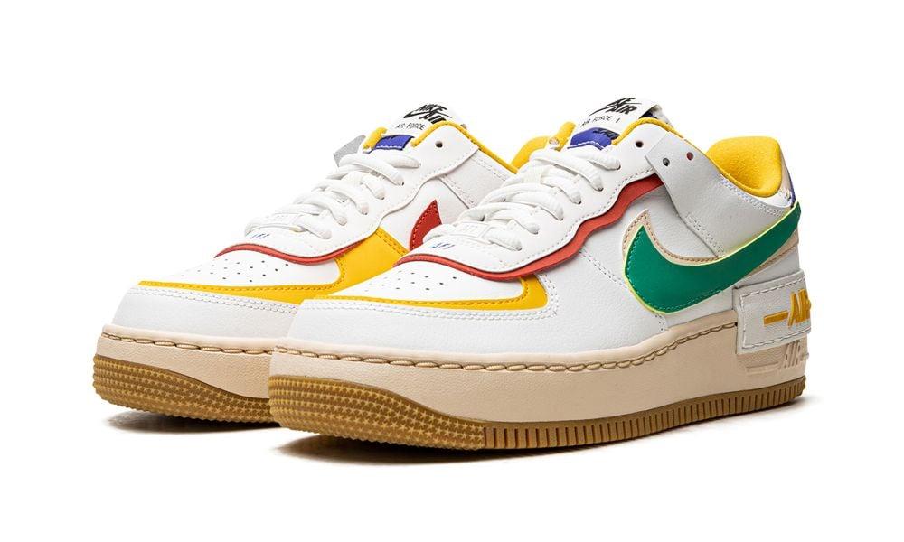 nike air force 1 shadow white yellow