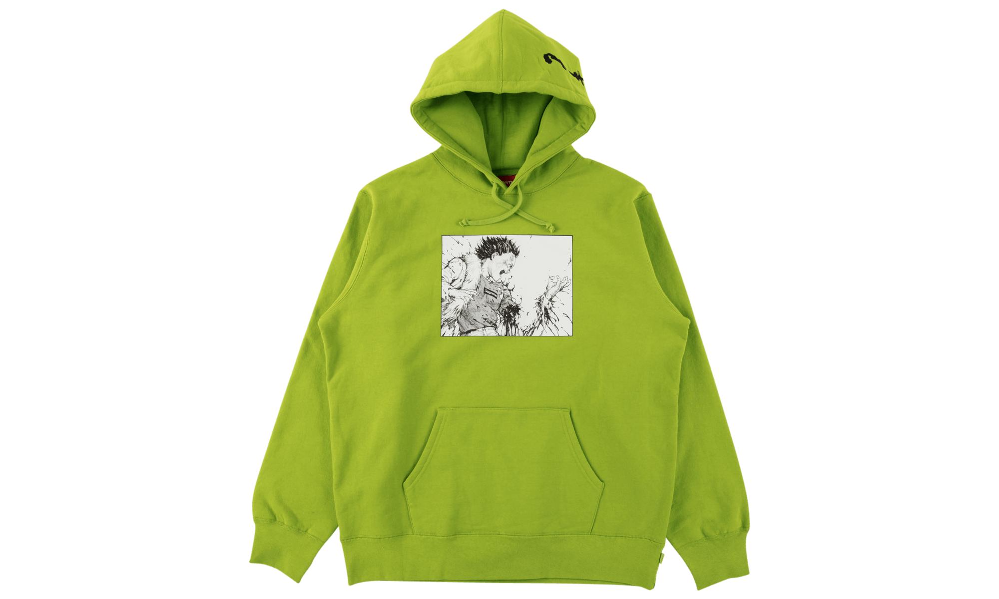 supreme akira arm hoodie