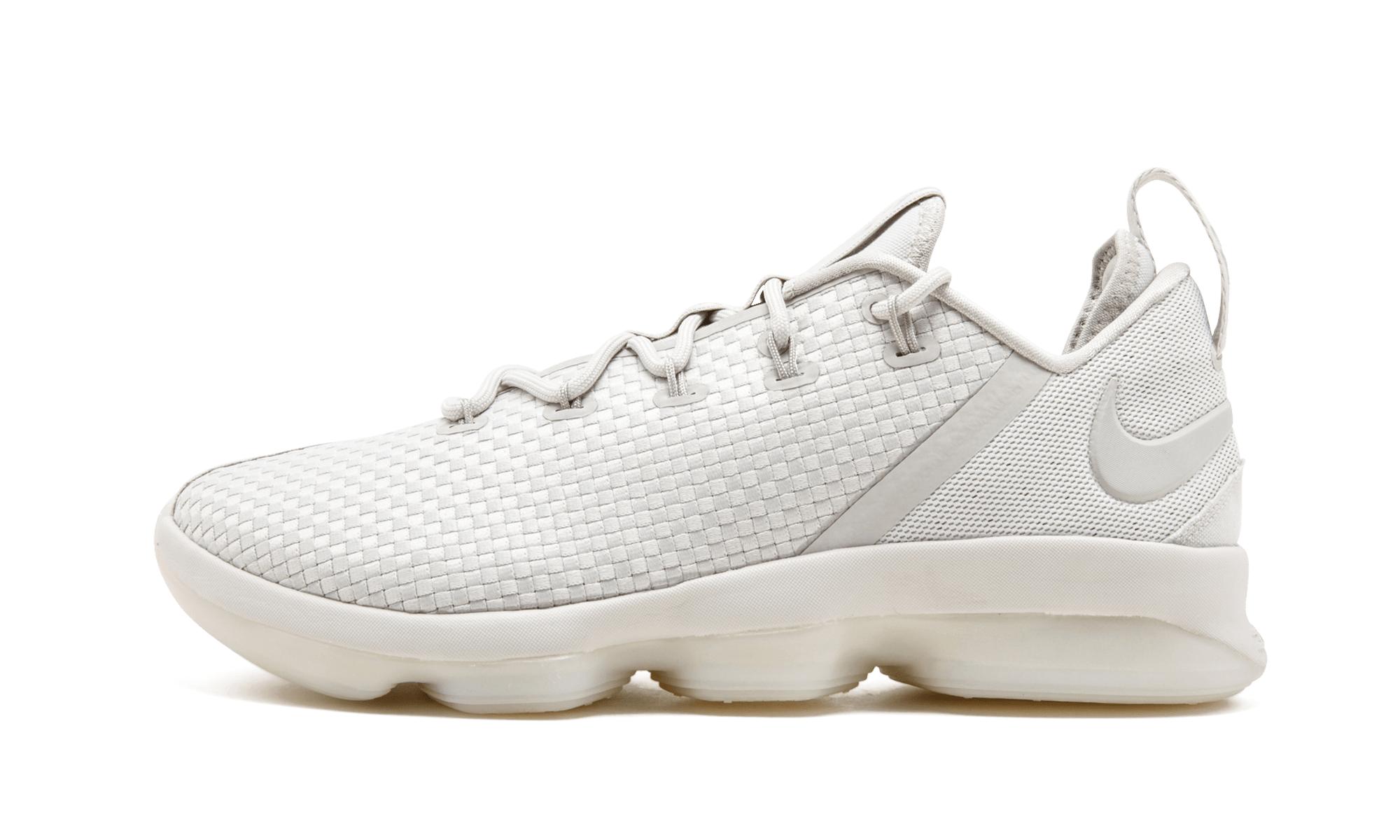 lebron xiv low white